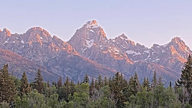 Teton Range Live Webcam